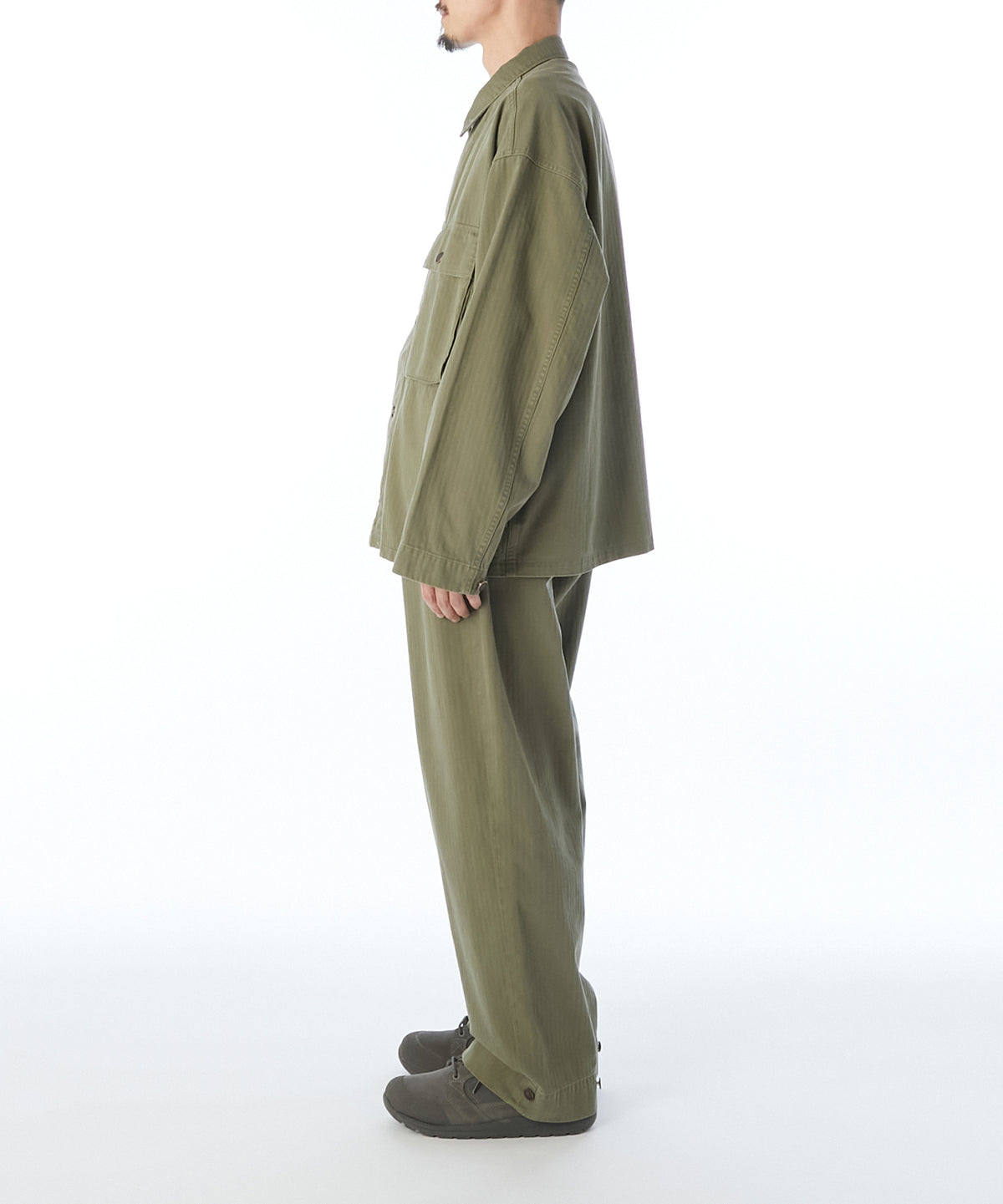 HERRINGBONE TWILL JACKET