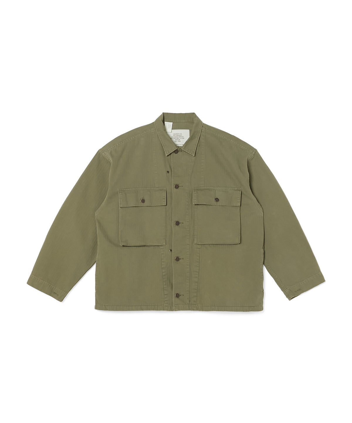 HERRINGBONE TWILL JACKET