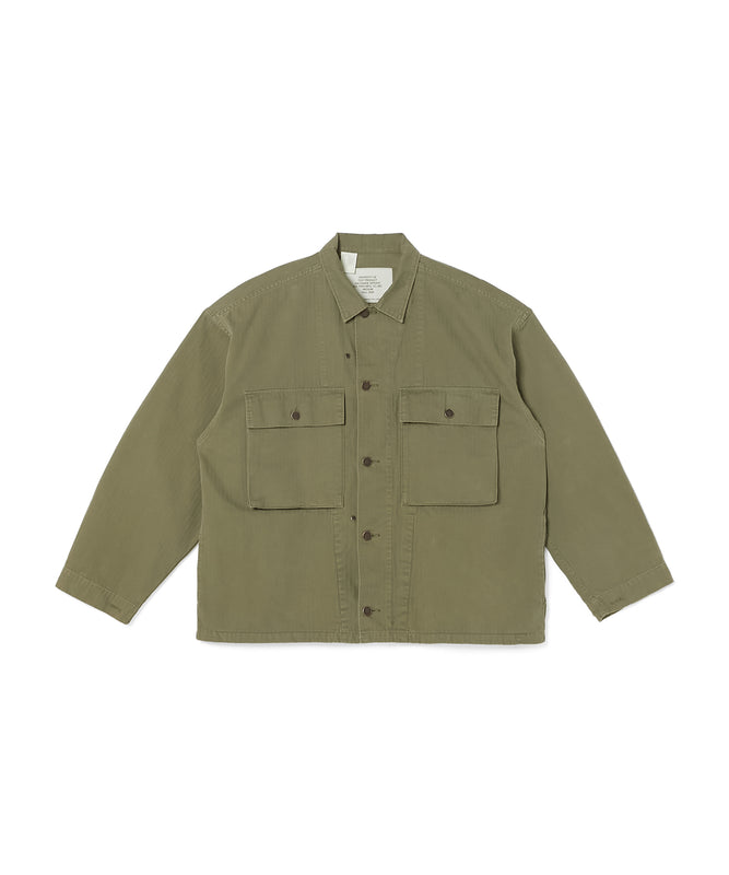 HERRINGBONE TWILL JACKET