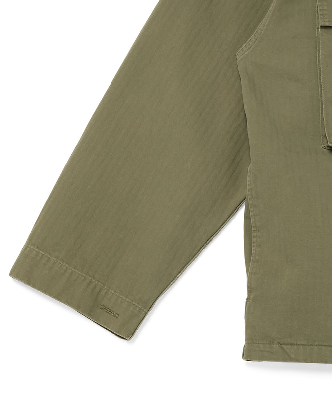 HERRINGBONE TWILL JACKET