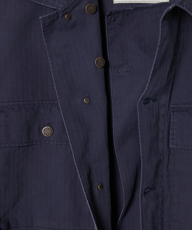 HERRINGBONE TWILL JACKET