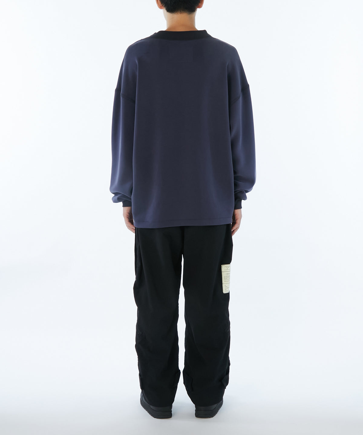 MOCK NECK LONG SLEEVE T-SHIRT