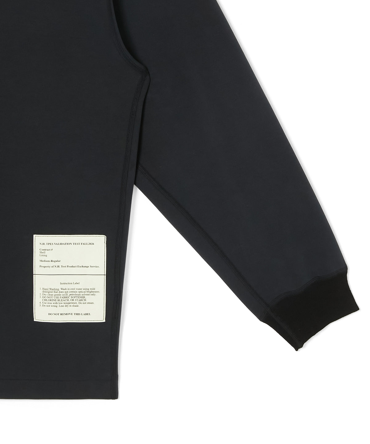 MOCK NECK LONG SLEEVE T-SHIRT
