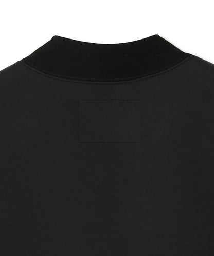 MOCK NECK LONG SLEEVE T-SHIRT