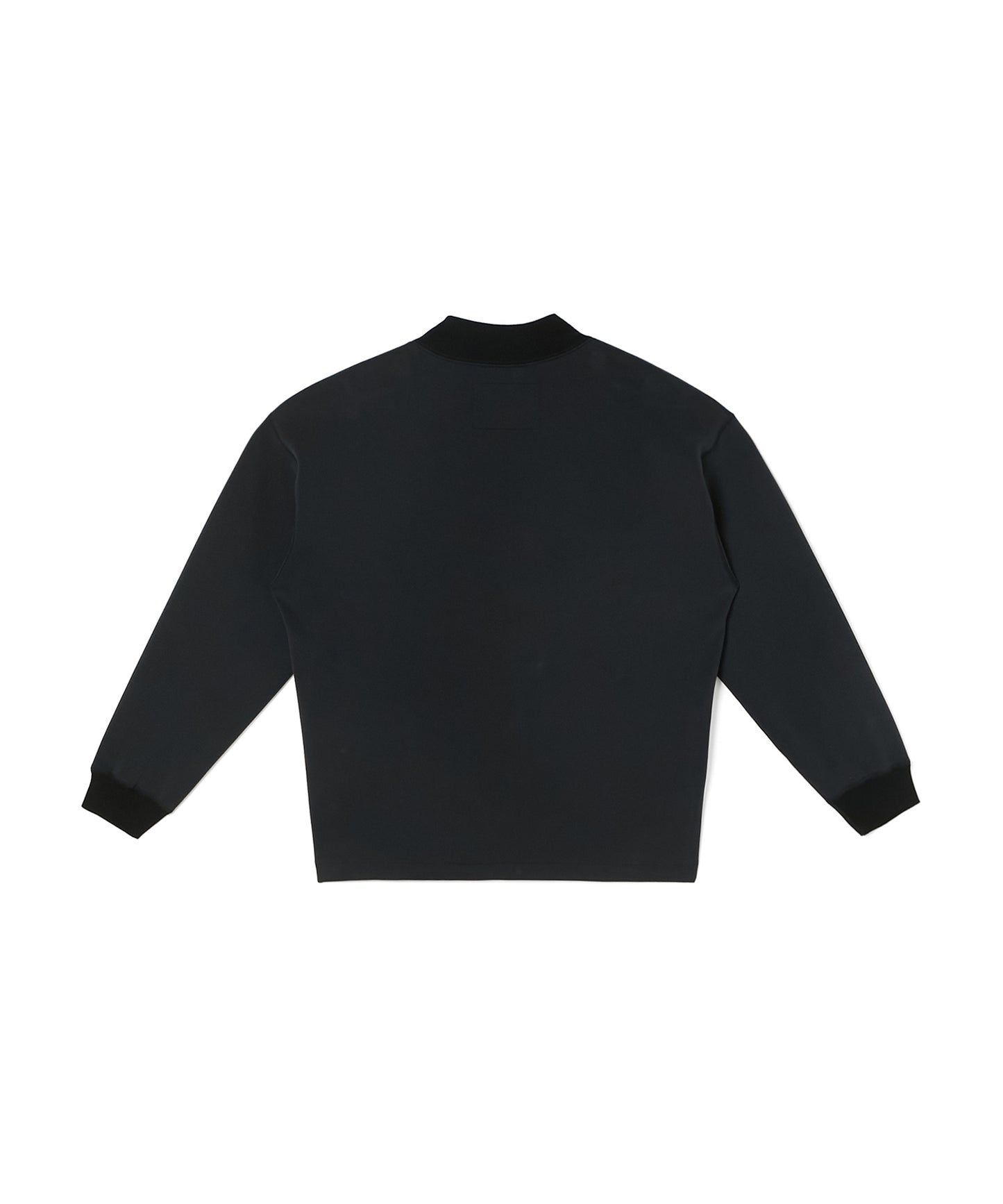 MOCK NECK LONG SLEEVE T-SHIRT