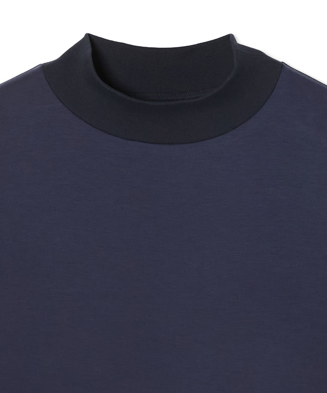 MOCK NECK LONG SLEEVE T-SHIRT