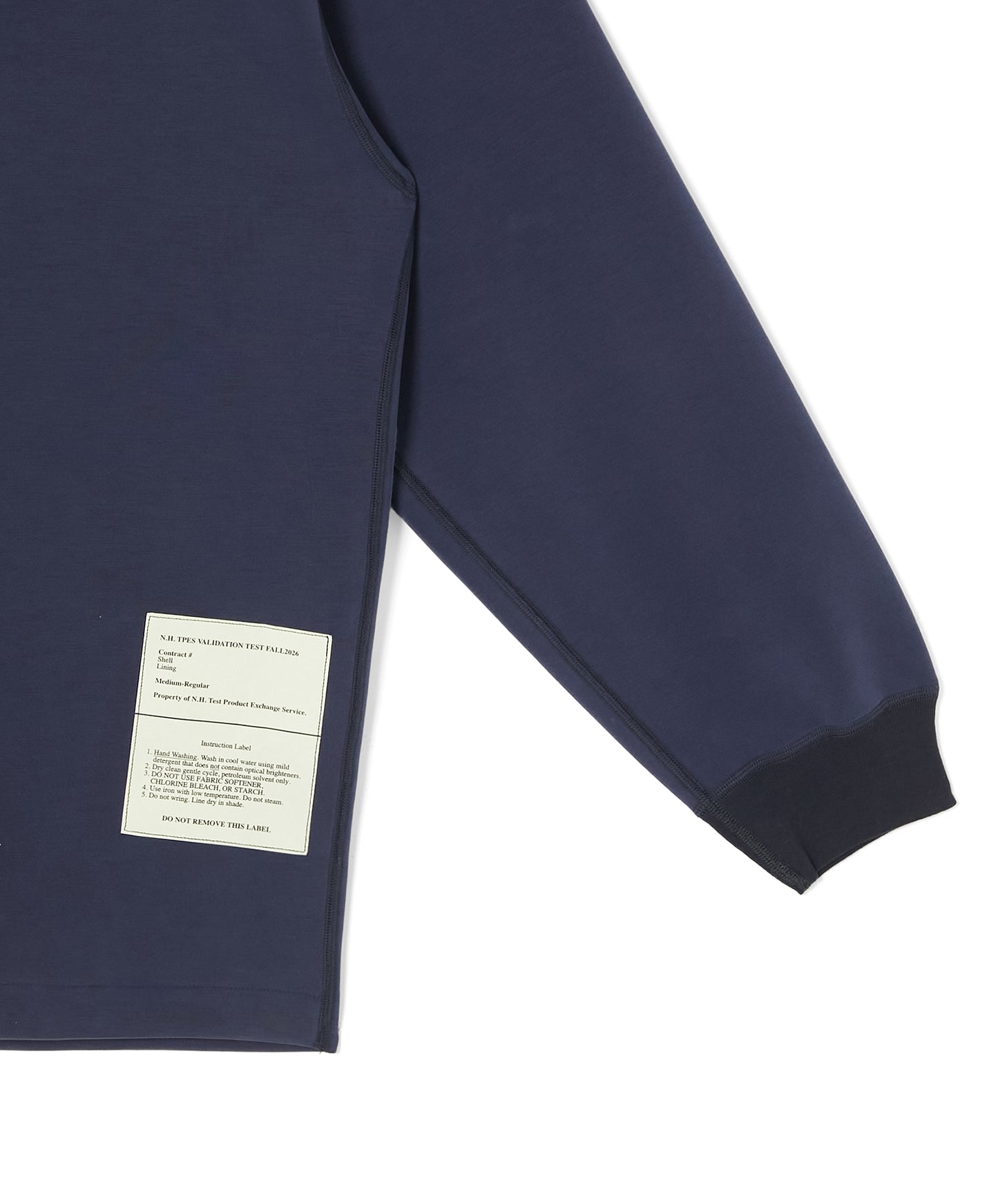 MOCK NECK LONG SLEEVE T-SHIRT
