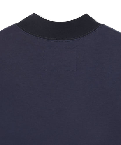 MOCK NECK LONG SLEEVE T-SHIRT