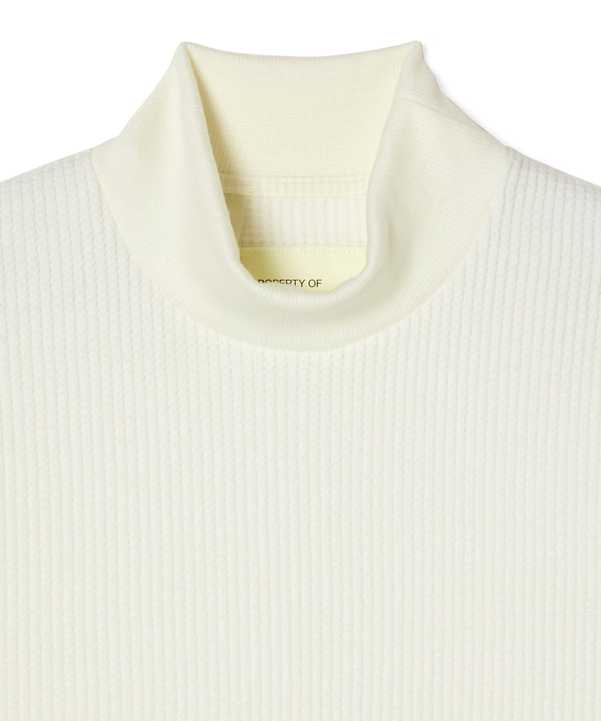 MOCK NECK LONG SLEEVE T-SHIRT