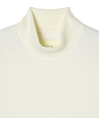 MOCK NECK LONG SLEEVE T-SHIRT