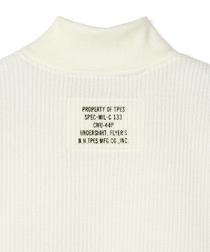 MOCK NECK LONG SLEEVE T-SHIRT