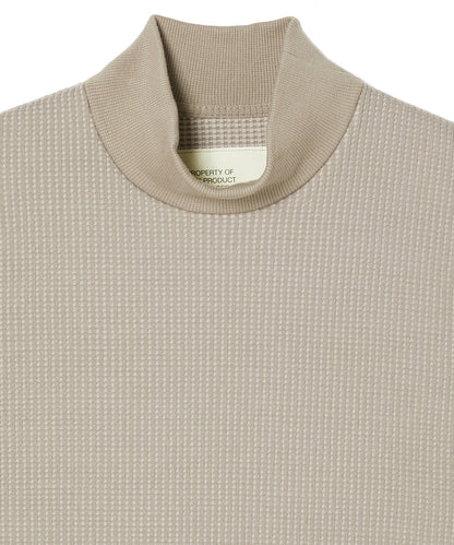 MOCK NECK LONG SLEEVE T-SHIRT