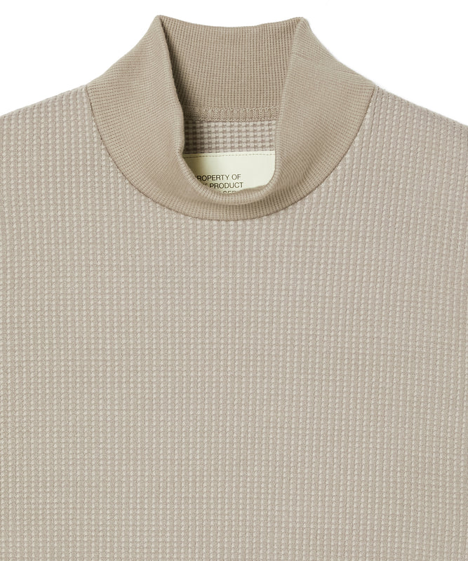 MOCK NECK LONG SLEEVE T-SHIRT