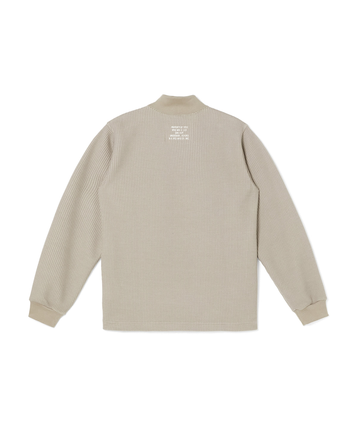 MOCK NECK LONG SLEEVE T-SHIRT