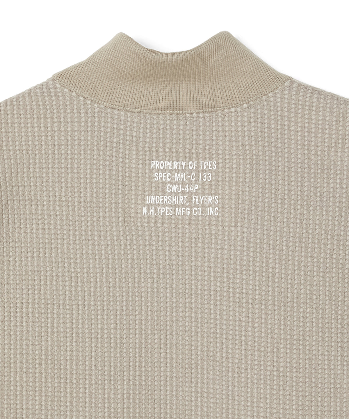 MOCK NECK LONG SLEEVE T-SHIRT