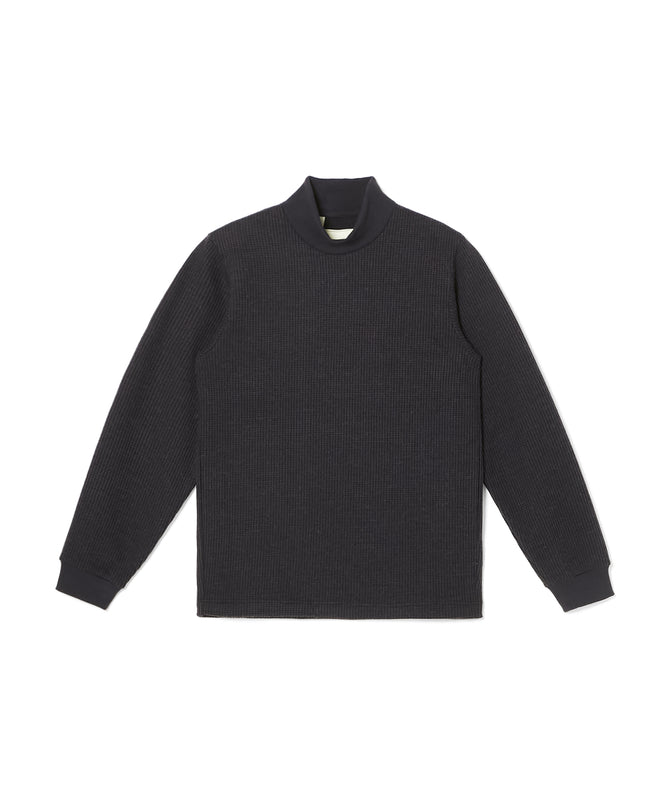 MOCK NECK LONG SLEEVE T-SHIRT