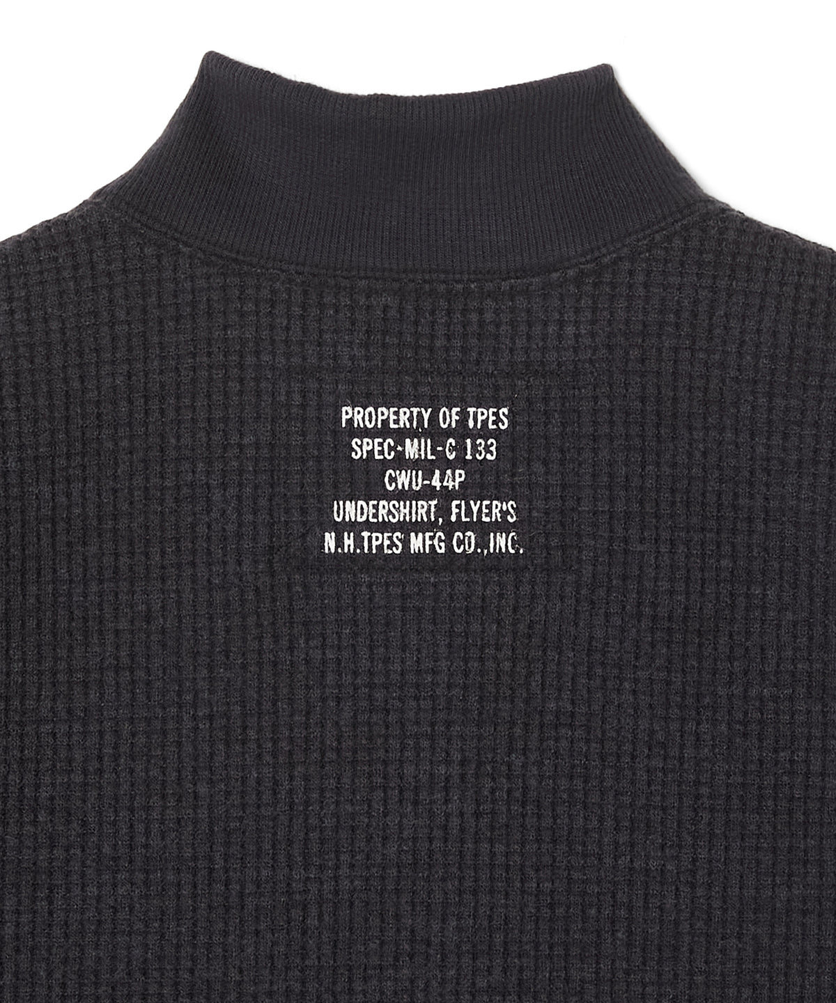 MOCK NECK LONG SLEEVE T-SHIRT