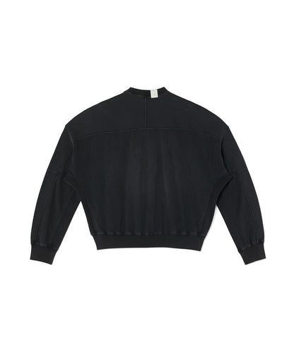 REVERSIBLE CREW NECK SWEATSHIRT