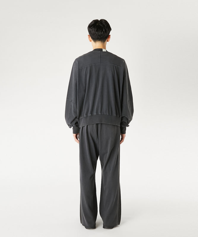 REVERSIBLE CREW NECK SWEATSHIRT