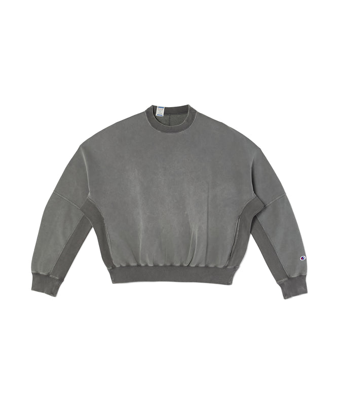 REVERSIBLE CREW NECK SWEATSHIRT