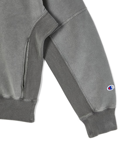 REVERSIBLE CREW NECK SWEATSHIRT