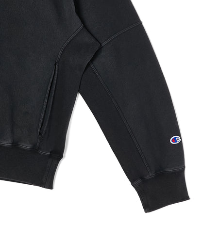 REVERSIBLE CREW NECK SWEATSHIRT