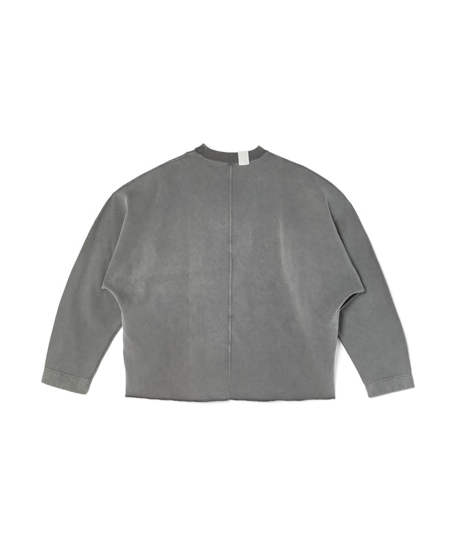REVERSIBLE DOLMAN SWEATSHIRT