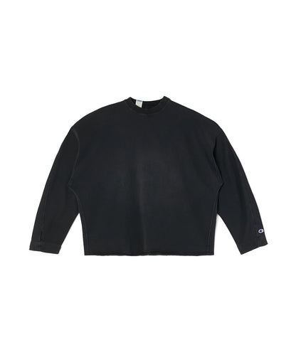 REVERSIBLE DOLMAN SWEATSHIRT
