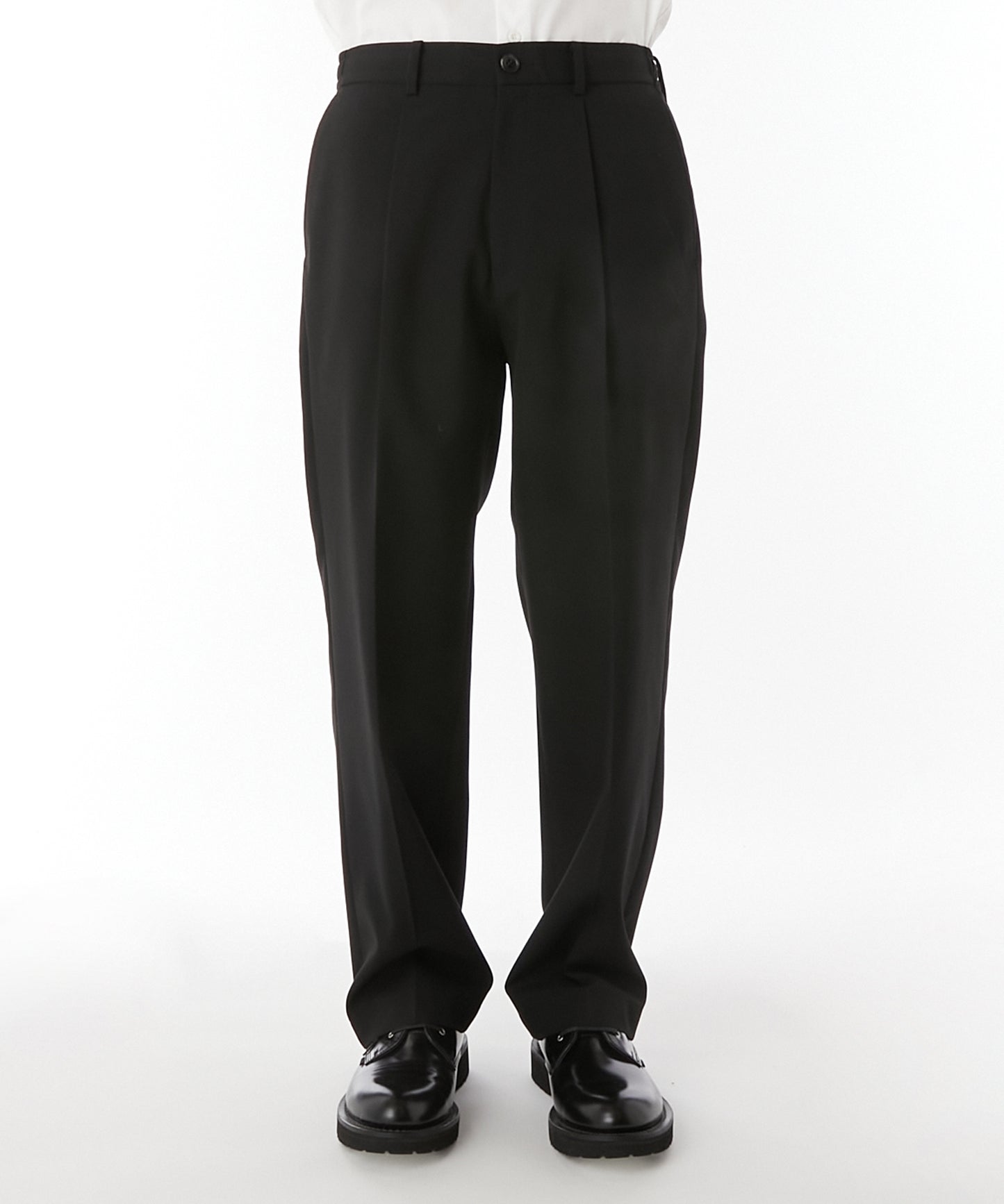 WIDE TAPERED EASY SLACKS