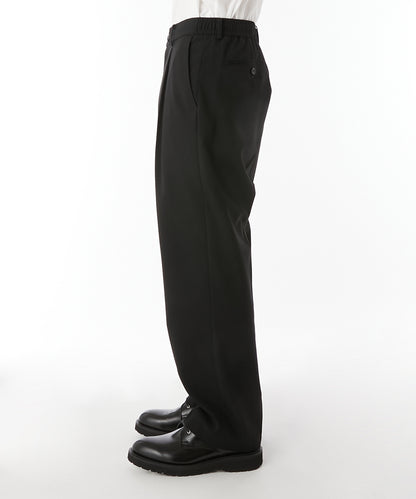 WIDE TAPERED EASY SLACKS