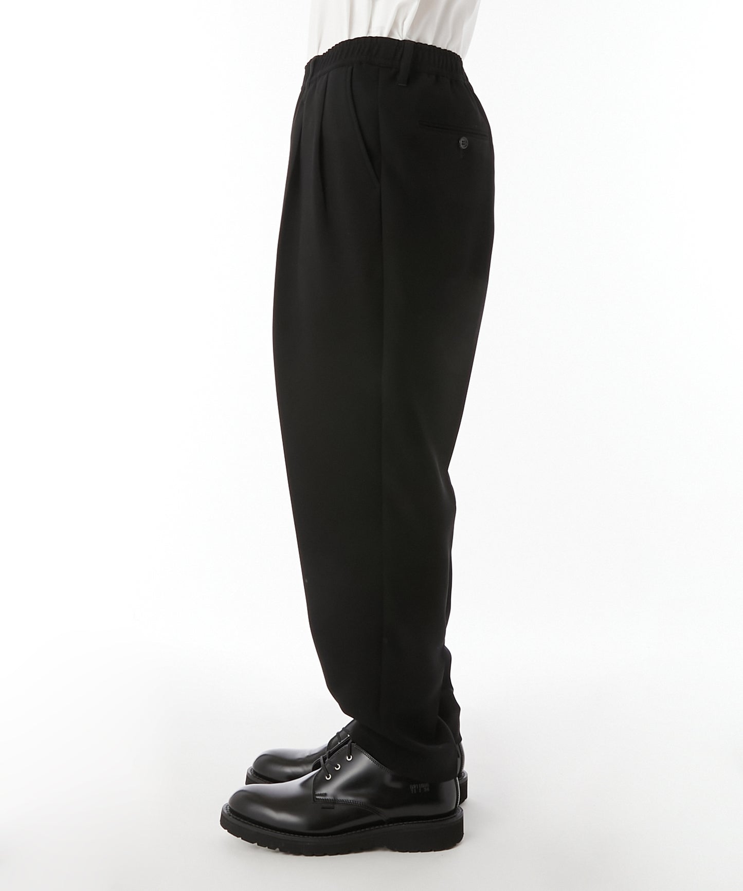 WIDE TAPERED EASY SLACKS