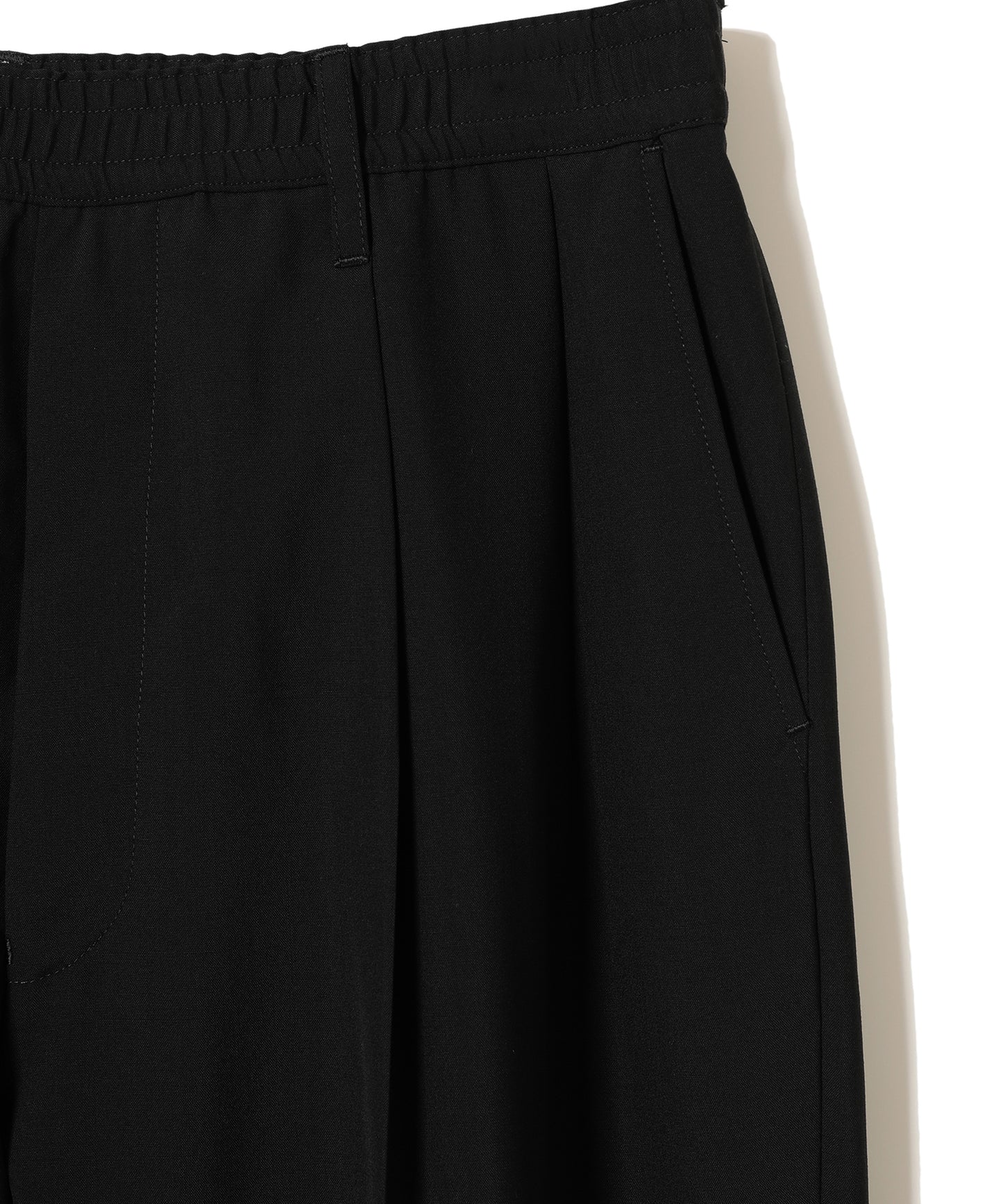 WIDE TAPERED EASY SLACKS