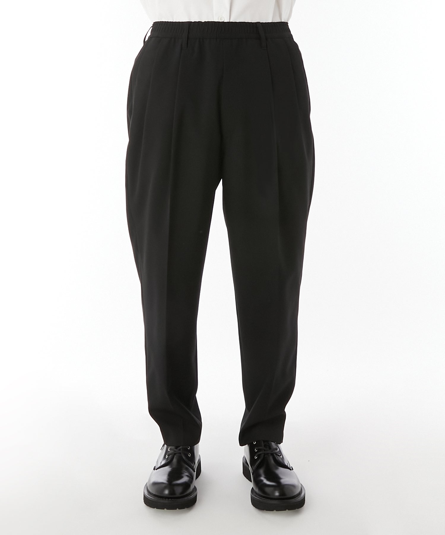 WIDE TAPERED EASY SLACKS